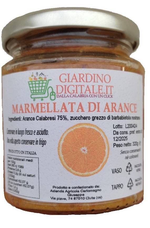 marmellata di arance calabria
