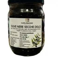 olive secche nere calabresi